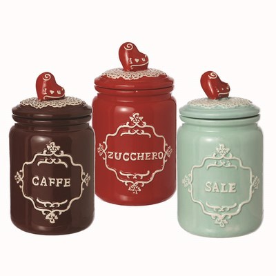 G Decoro Tavola Barattolo cucina zucchero - shop online su GranCasa G Decoro Tavola Barattolo cucina zucchero - shop online su GranCasa
