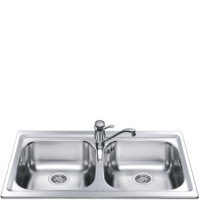 Smeg Lavelli LAVELLO LXP862 86X50 2VS - shop online su GranCasa Smeg Lavelli LAVELLO LXP862 86X50 2VS - shop online su GranCasa