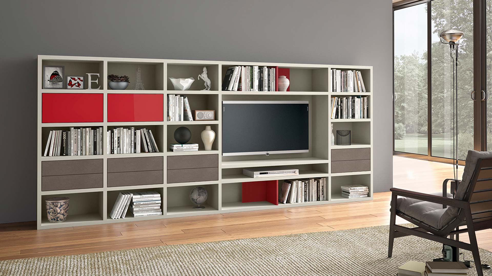 SONEGO Soggiorni Moderni LIBRERIE APP LIVING - shop online su GranCasa SONEGO Soggiorni Moderni LIBRERIE APP LIVING - shop online su GranCasa