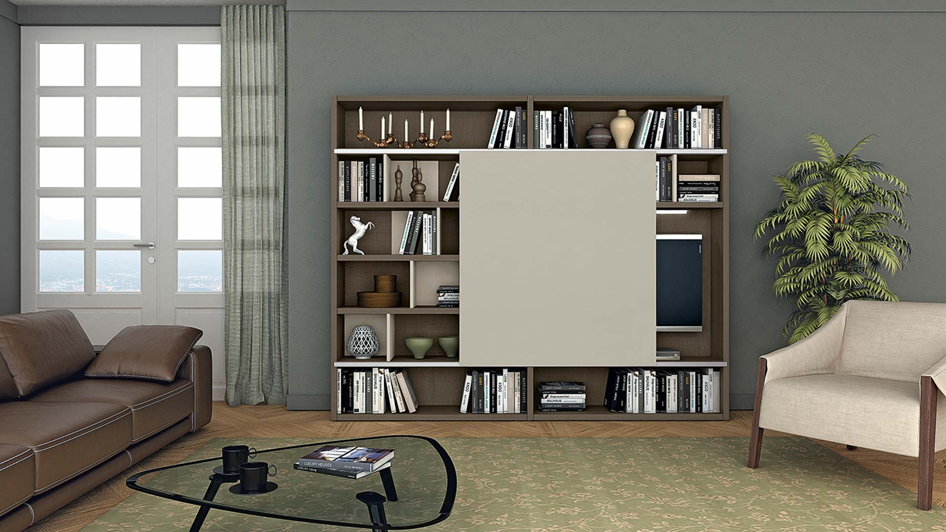 SONEGO Soggiorni Moderni LIBRERIE APP LIVING - shop online su GranCasa SONEGO Soggiorni Moderni LIBRERIE APP LIVING - shop online su GranCasa